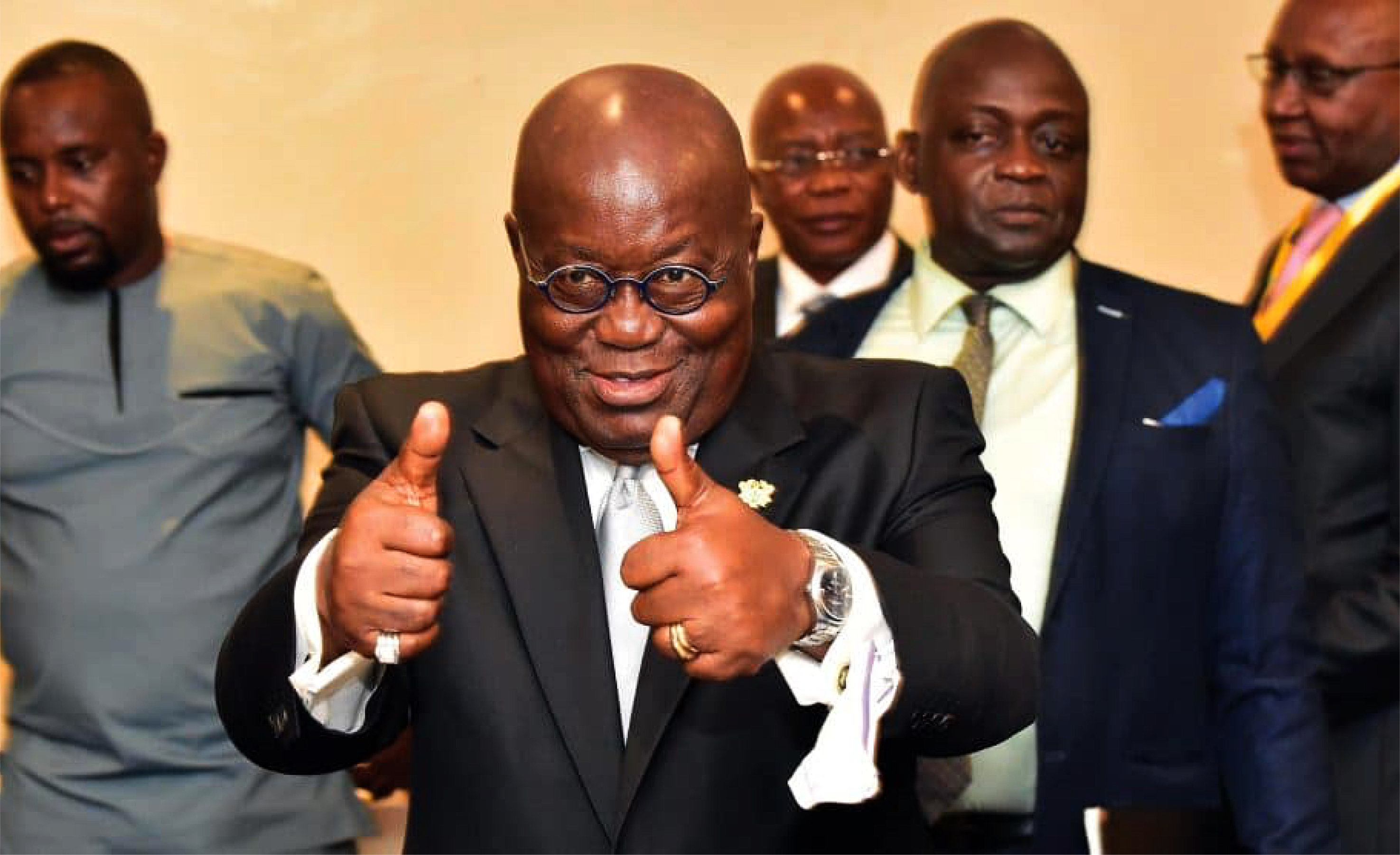 Nana Akufo Addo, Président de la république du Ghana Nana Akufo Addo - Ghana - Tambourafrik