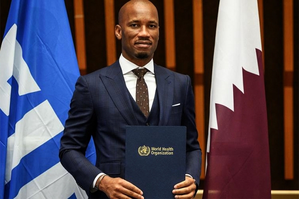 Didier Drogba nommé Ambassadeur de bonne volonté par l&#039;OMS